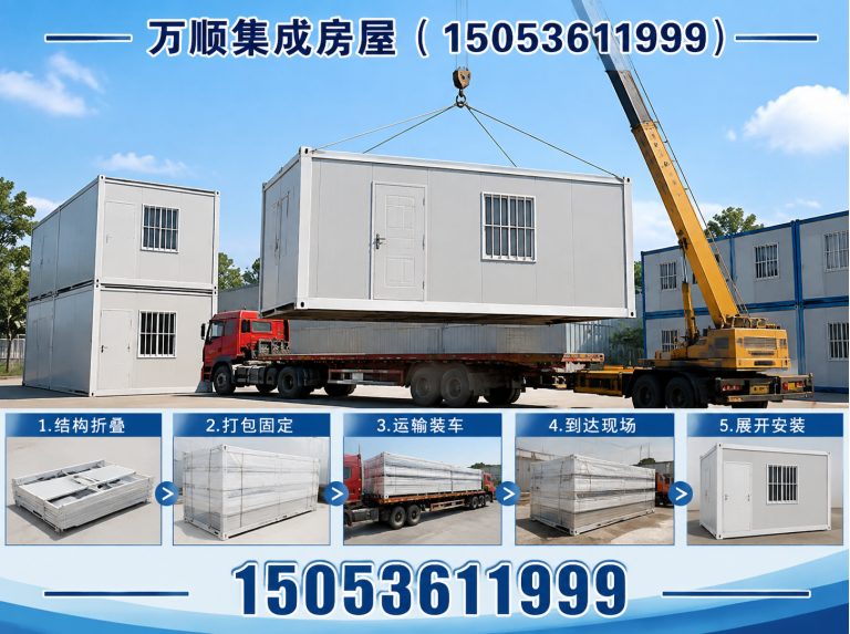 安丘市打包箱房展示图